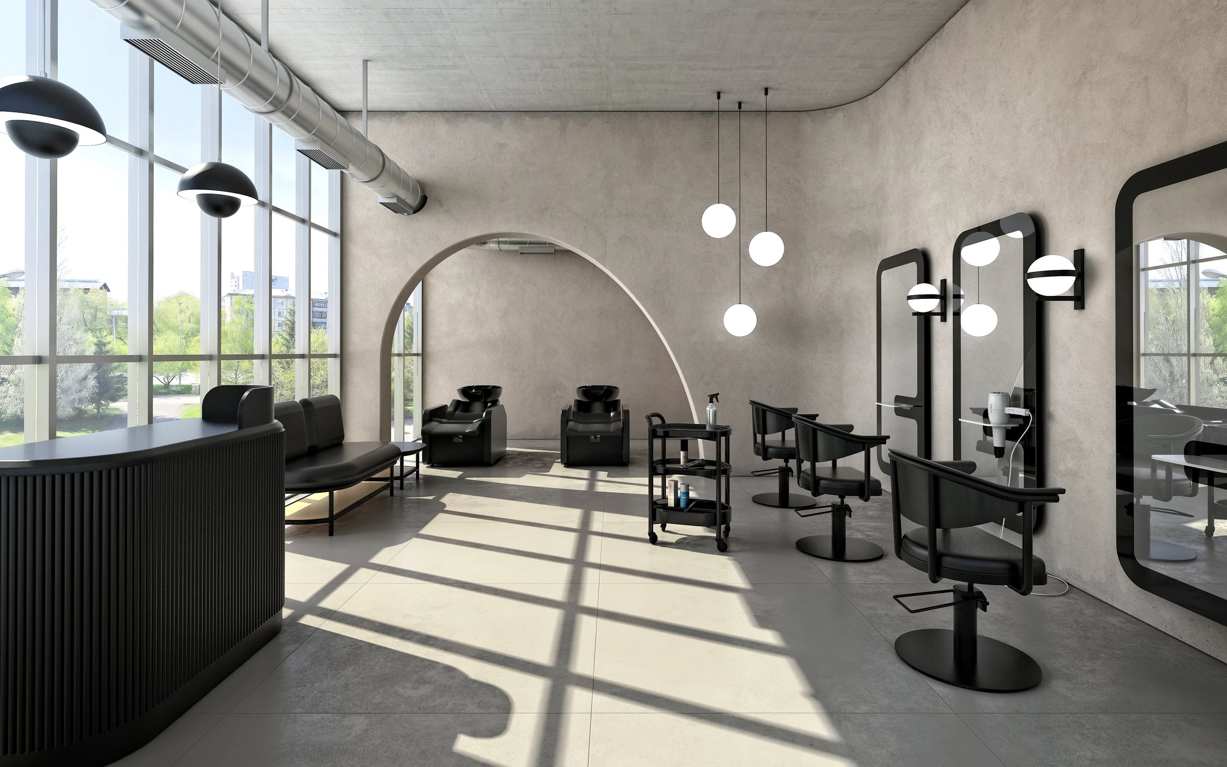 Arredamento Parrucchiere